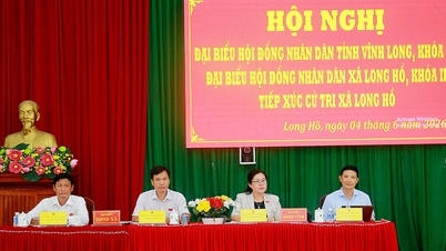 Cử tri xã Long Hồ kiến nghị các chế độ chính sách đối với cán bộ cơ sở