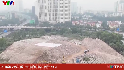 Hanoi, proje uygulamalarının en yoğun olduğu dönemde inşaat atıklarının bertarafındaki "darboğazı" ortadan kaldırıyor.