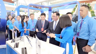 Algunas fotos de la delegación provincial de Bac Ninh que asistió al 14º Congreso de la Unión de Trabajadores de Vietnam.