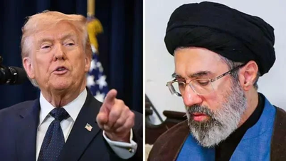 USAs president Trump sier at Irans øverste leder deltar i forhandlingene.