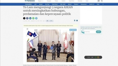 Indonéské noviny chválí návštěvu generálního tajemníka a prezidenta To Lama.