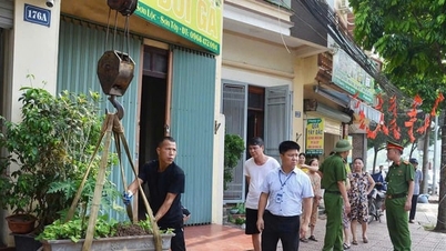 O distrito de Tung Thien está determinado a restaurar a ordem urbana.