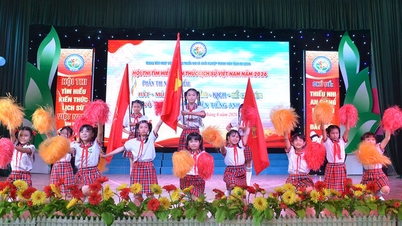 Hơn 250 đội viên, học sinh tham gia hội thi tìm hiểu kiến thức lịch sử Việt Nam