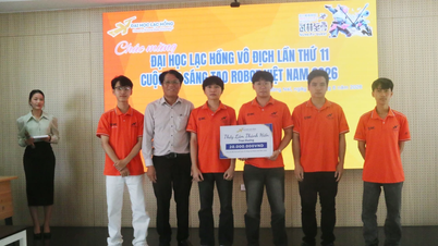 Robocon ຫວຽດນາມພ້ອມແລ້ວທີ່ຈະເອົາຊະນະເວທີສາກົນ.