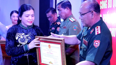 Ceremoni for at byde Team K53 velkommen efter deres afslutning på missionen med at søge efter og indsamle resterne af faldne soldater i Laos og Cambodja i den tørre sæson 2025-2026.