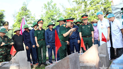 Provinsi Ha Tinh mempercepat proses identifikasi jenazah para prajurit yang gugur.