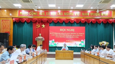 Chủ tịch UBND tỉnh Hưng Yên tiếp tục làm việc với các xã về mô hình chính quyền địa phương 2 cấp