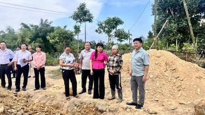 De delegatie van afgevaardigden van de Nationale Assemblee uit de provincie heeft de uitvoering van het landbeleid en de wetgeving in de gemeente Quang Tan onderzocht.