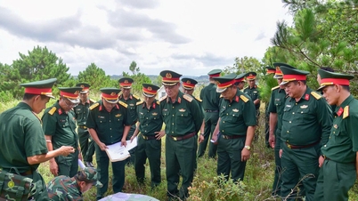 Komando Militer Provinsi Lam Dong secara efektif mengelola dan memanfaatkan lahan pertahanan nasional.