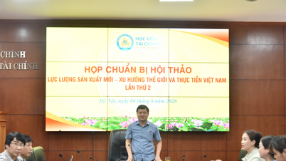 A conferência científica nacional "Novas Forças Produtivas - Tendências Globais e Prática Vietnamita" está prestes a acontecer.