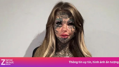 'Dragon Girl' med 98% af sin krop dækket af tatoveringer chokerer fans igen.