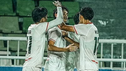 Indonesien U19 besejrede overvældende Timor Leste, hvilket skabte en afgørende kamp om førstepladsen mod Vietnam U19.