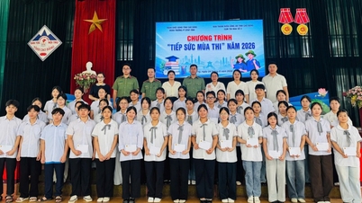 กลุ่มที่ 3 - คณะกรรมการเยาวชนกรมตำรวจจังหวัด จัดโครงการ "สนับสนุนนักเรียนระหว่างสอบ" ประจำปี 2026 - หนังสือพิมพ์ออนไลน์ Cao Bang