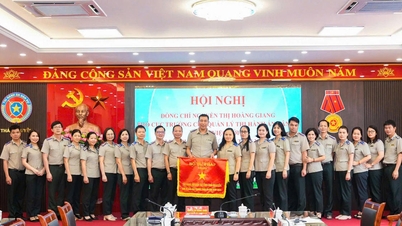 Die Kennzeichen der Abteilung für Zivilvollzug der Provinz Thai Nguyen: Innovation, Disziplin, Einheit, Verantwortungsbewusstsein und Effektivität.