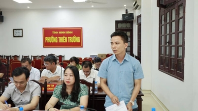 Thien Truong-distriktet i Ninh Binh-provinsen (tidligere en del af Nam Dinh City), forvalter jord under omorganiseringen af ​​landsbyer og boligområder.
