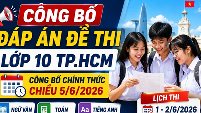 Jawaban resmi untuk ujian masuk kelas 10 Kota Ho Chi Minh tahun 2026.