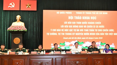 Puolustusministeriö järjesti yhteistyössä Ho Chi Minh Cityn puoluekomitean kanssa tieteellisen seminaarin.