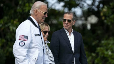 Præsident Trump vurderer Bidens søns chancer for at stille op ved valget i 2028.
