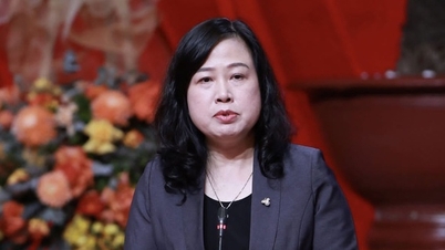 Ministeri Dao Hong Lan vastaa sarjaan terveyttä, elintarviketurvallisuutta ja lääkeväärennöksiä koskevia vetoomuksia Vietnamin ammattiliiton 14. kongressissa.