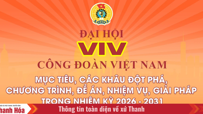Den vietnamesiske fagforenings 14. kongres: Mål, gennembrud, programmer, projekter, opgaver og løsninger for perioden 2026-2031.