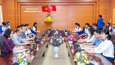 Vietnamská skupina pro uhelný a nerostný průmysl uděluje stipendia studentům Univerzity Ha Long.