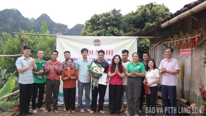 Many activities take place at Net Zero Lan Nong Community Tourism Village, Cai Kinh commune.