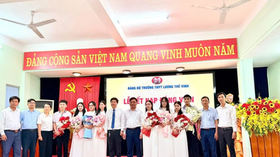 Fra Luong The Vinh High School bliver disse "røde frø" plejet.