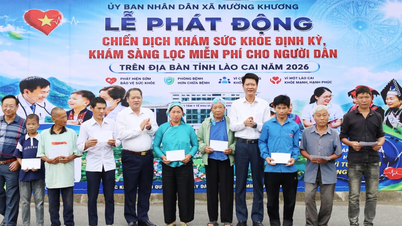 Vicesekretær for den provinsielle partikomité og formand for provinsens Vietnam Fædrelandsfrontkomité, Nguyen The Phuoc, deltog i lanceringsceremonien for "Kampagnen for gratis periodiske helbredstjek og screeninger for folket" i Muong Khuong kommune.