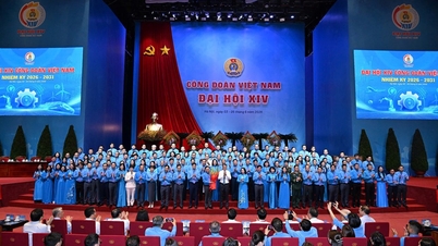 Vietnamin ammattiliiton 14. kongressin päätöstilaisuus kaudelle 2026–2031