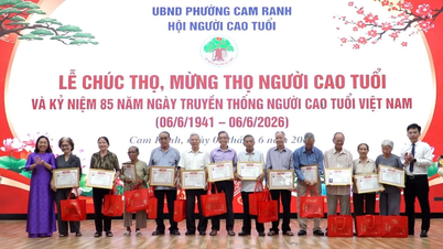 Phường Cam Ranh tổ chức mừng thọ cho 299 người cao tuổi