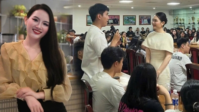 Una reina de belleza se casa con un acaudalado empresario de Nghe An y regresa apresuradamente al trabajo con su hijo de un año: ¿Por qué?