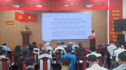 Die Gemeinde Binh Minh arbeitet weiterhin an der Fertigstellung des Plans zur Neuordnung von 46 Dörfern und Wohngebieten.