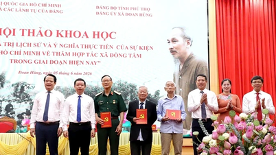 Promover a importância histórica da visita do Presidente Ho Chi Minh à Cooperativa Dong Tam no período atual.