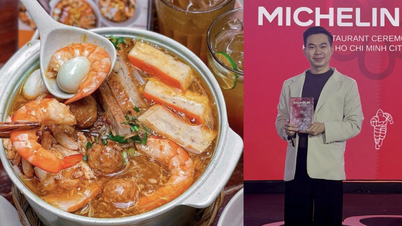 Um restaurante de sopa de macarrão com caranguejo na cidade de Ho Chi Minh recebe reconhecimento do Guia Michelin: descobriu-se que é um local frequentado regularmente!