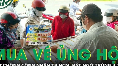 ຄູ່ຜົວເມຍກຳມະກອນໂຮງງານໄດ້ຊື້ຫວຍເພື່ອສະໜັບສະໜູນຜູ້ຂາຍຕາມຖະໜົນ ແລະ ຖືກລາງວັນໂດຍບໍ່ຄາດຄິດເຖິງ 4 ຕື້ດົ່ງ.