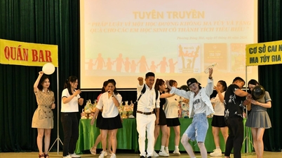 Equipping children at SOS Children's Villages in Hai Phong with drug prevention skills.