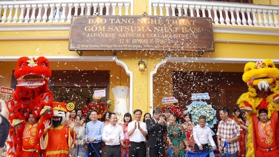 พิพิธภัณฑ์ศิลปะเซรามิกซัตสึมะแห่งแรกในเวียดนามได้เปิดทำการแล้ว