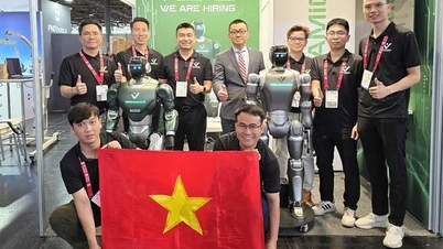 Perusahaan-perusahaan Vietnam membawa robot humanoid ke ICRA 2026.