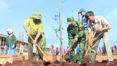 Pos pengawal sempadan di Ia Nan dan Ia O melancarkan kempen untuk menanam 600 pokok di sekolah berasrama penuh bertingkat itu.