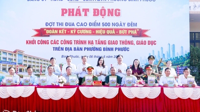 ตำบลบิ่ญเฟือกเปิดตัวโครงการรณรงค์ส่งเสริมการเลียนแบบอย่างเข้มข้นเป็นเวลา 500 วัน