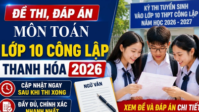Exam questions and solutions for the 10th grade Math exam in Thanh Hoa.