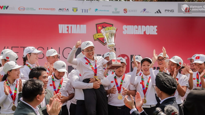 Tim golf junior Vietnam memenangkan Piala Aliansi Junior Viet-Sing perdana tahun 2026.