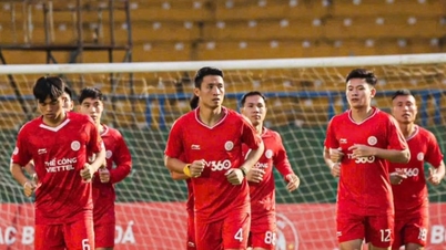 The Cong Viettel vs. CAHN: The runner-up position awaits at Thien Truong Stadium.