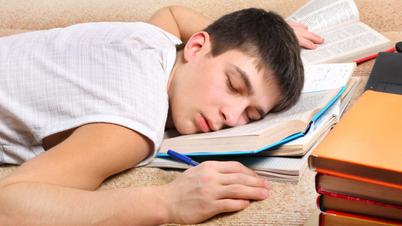 Staying up all night to study for exams: More harm than good.