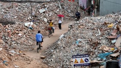 Byggeaffald i Hanoi vil blive genbrugt og indarbejdet i offentlige investeringsprojekter.