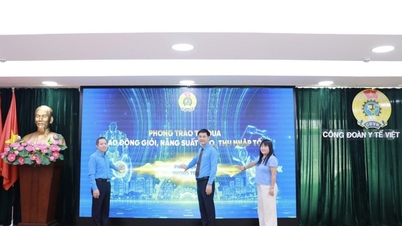 Công đoàn Y tế Việt Nam phát động phong trào thi đua 'Lao động giỏi, năng suất cao, thu nhập tốt'