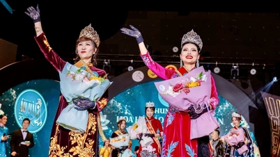 Two Vietnamese wives residing in Finland and the Czech Republic jointly won the title of Mrs. Ao Dai Europe 2026.