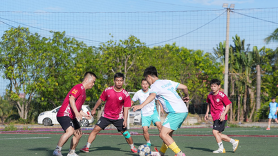 Nghe Ans pressehold forsvarede med succes deres mesterskabstitel ved den 12. Central Vietnam Press Football Tournament.