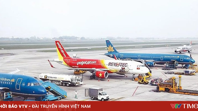 Banyak penerbangan di Bandara Noi Bai ditangguhkan sementara karena adanya layang-layang yang diterbangkan di dekat bandara.