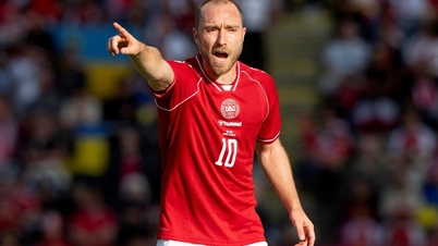 Miután majdnem meghalt a pályán, Eriksen a meccs alatt összeesett.